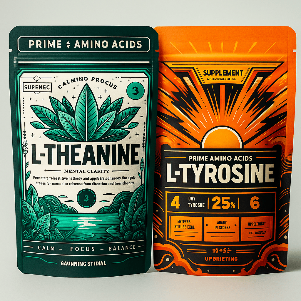 Amino acid stack for Focus and Calmness - Prime Amino Acids